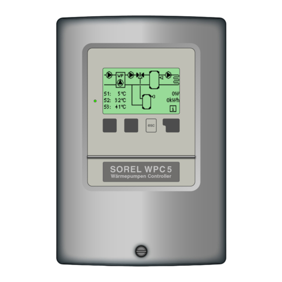 Sorel WPC 5 Installation And Operating Instructions Manual