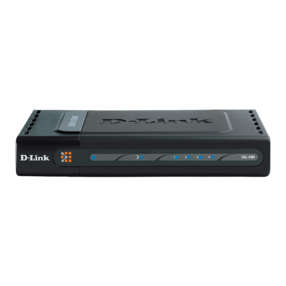 D-Link DGL-4100 User Manual