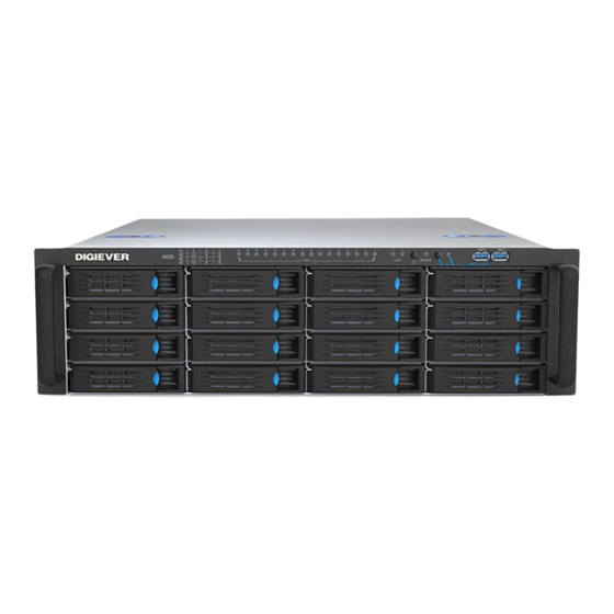 Digiever DS-16500-RM UHD Series Quick Installation Manual