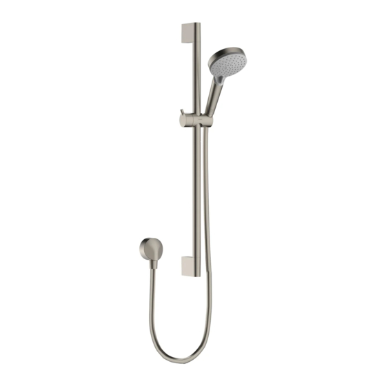 Hans Grohe Vernis Blend Vario 04970 0 Series Installation/User Instructions/Warranty