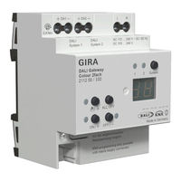 Gira 2112 00 Operating Instructions Manual