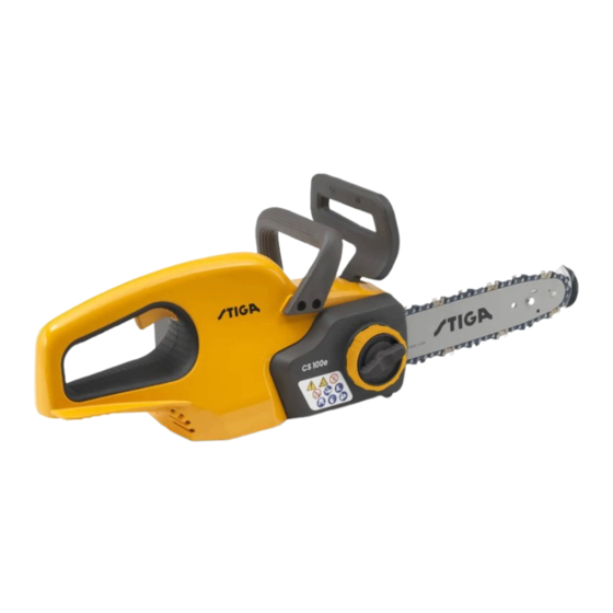 Stiga CS 100e Operator's Manual