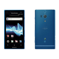 Docomo SO-02D Instruction Manual