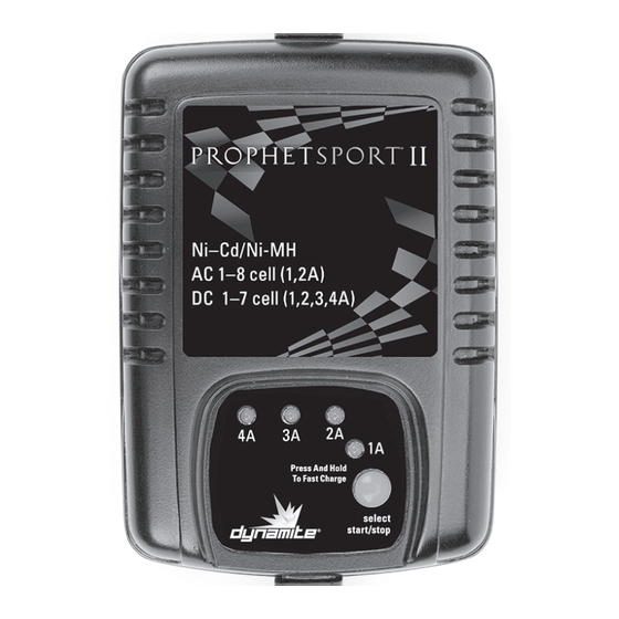 Dynamite Prophet Sport II DYN4077 Instruction Manual