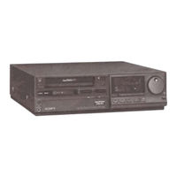 Sony SL-HF600 Operating Instructions Manual