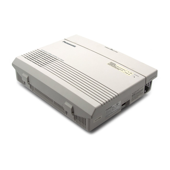 Panasonic KX-TA624 Operating Instructions Manual