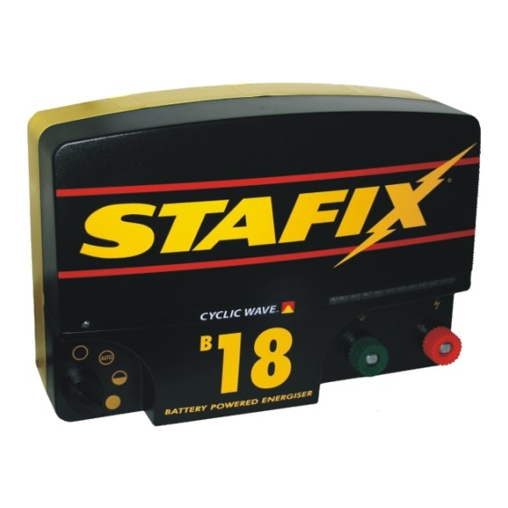 Stafix B6 Instruction Manual