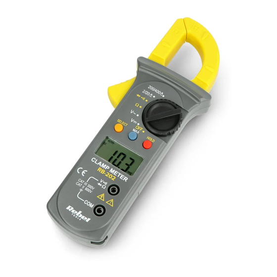 Rebel TOOLS MIE-RB-202 Manuals