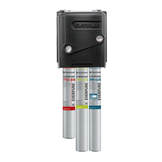 Pentair EVERPURE MRS-350BL Quick Start Manual