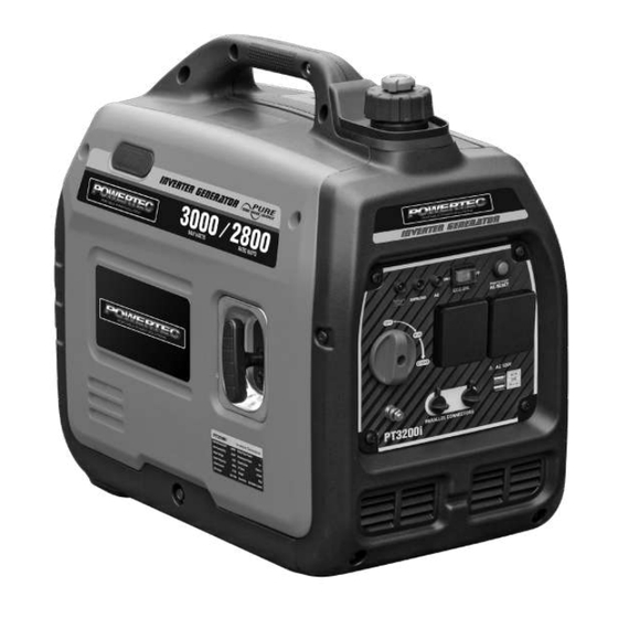 PowerTec PT3200i Operating Instructions Manual