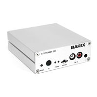 BARIX EXSTREAMER 205 Quick Start Manual