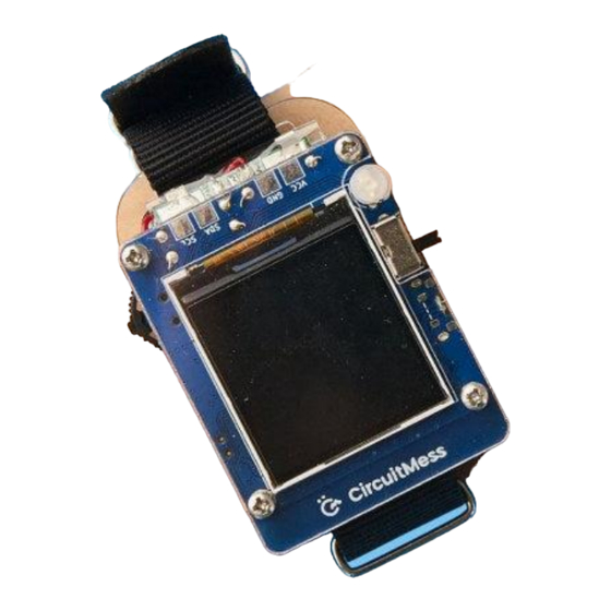 Circuitmess Clockstar Manuals
