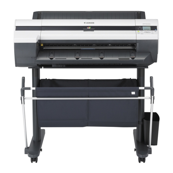 Canon imagePROGRAF iPF605 Technical Documents
