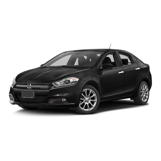 Dodge 2013 Dart Owner's Manual