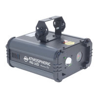 American DJ Atmospheric RG LED User Instructions