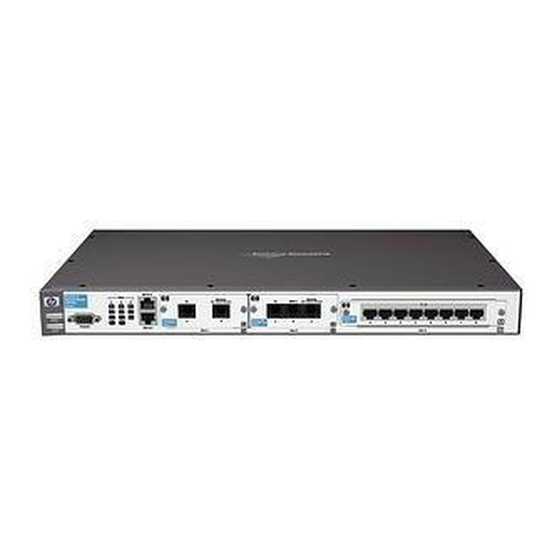 HP ProCurve Secure 7102dl Advanced Management And Configuration Manual