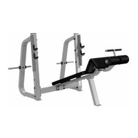 Precor Discovery Olympic Bench Series Assembly Manual