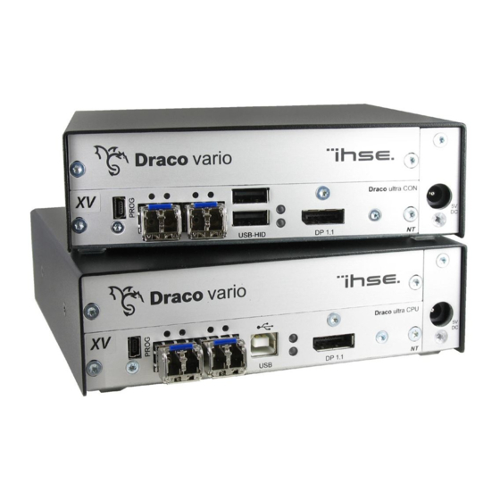 Ihse Draco vario DisplayPort 1.1 Quick Setup
