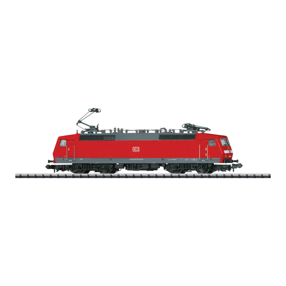 User Manuals: Trix BR120 Electric Locomotive