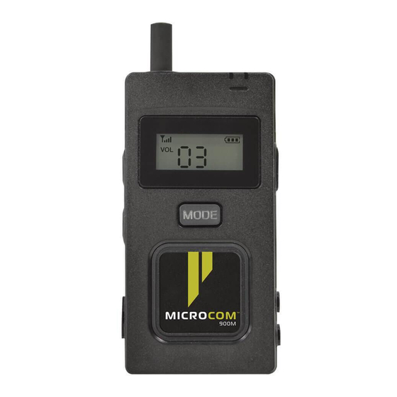 Pliant Microcom 2400M Quick Start Manual