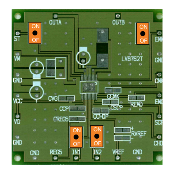 ON Semiconductor LV8762TEVB Test Procedure