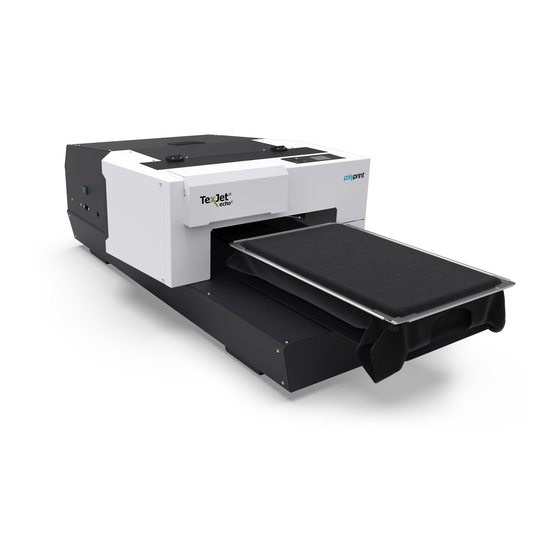Polyprint TexJet echo2 Quick User Manual