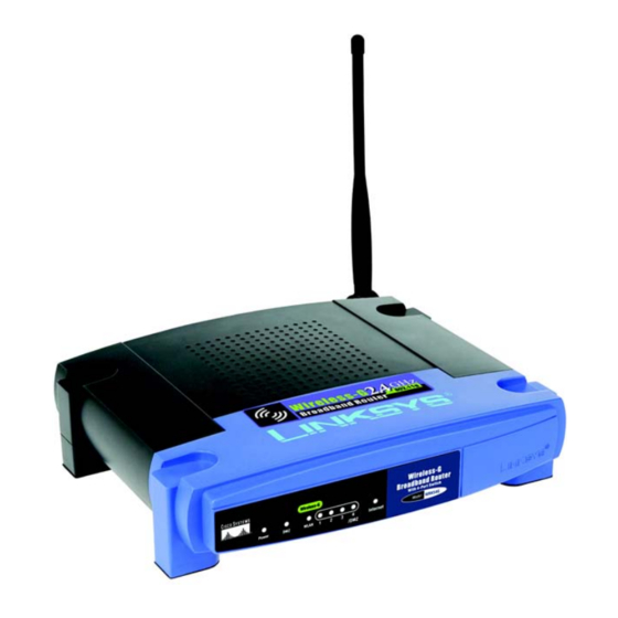 Cisco Linksys WRK54G User Manual