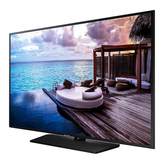 Samsung HG75NJ690UFXZA Install Manual