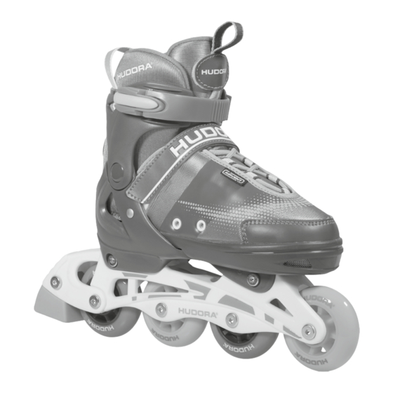 Hudora 28132 Instructions On Assembly And Use