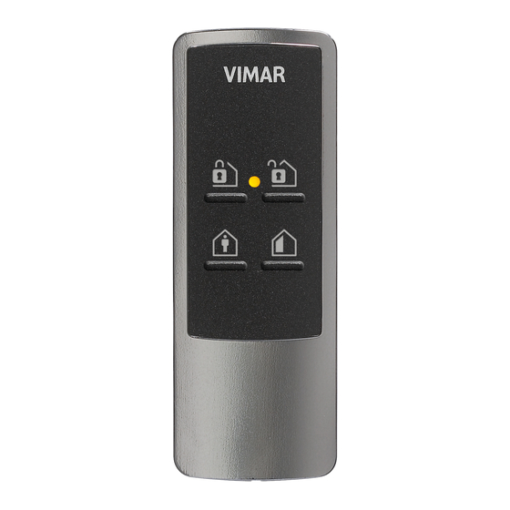 Vimar BY-ALARM PLUS 03839 Quick Start Manual