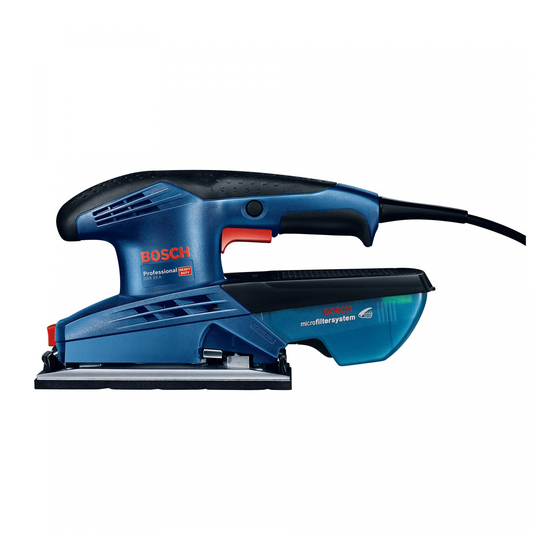 Bosch Professional GSS 23 A Original Instructions Manual