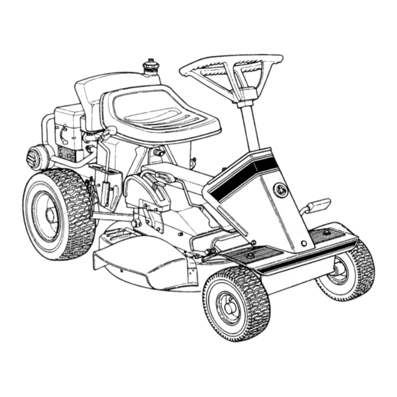 Snapper 14 Series Safety Instructions And Operator's Manual