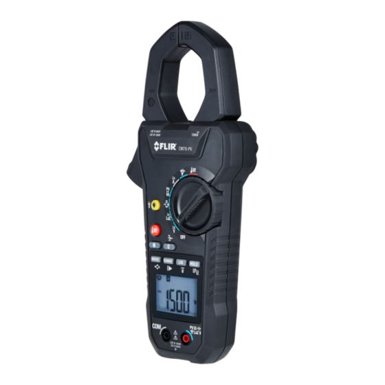 FLIR CM78-PV Manuals