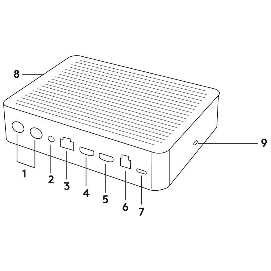 Logitech Rally Plus Connection Socket Logitech Rally Computer Connection Guide | ManualsLib
