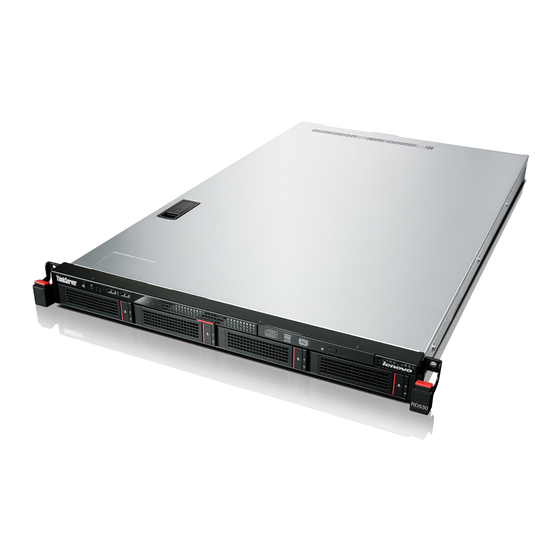 Lenovo ThinkServer RD530 Informações De Garantia E Suporte Do Manual