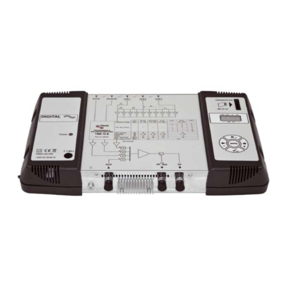 Triax TMB 10C Mounting Instruction