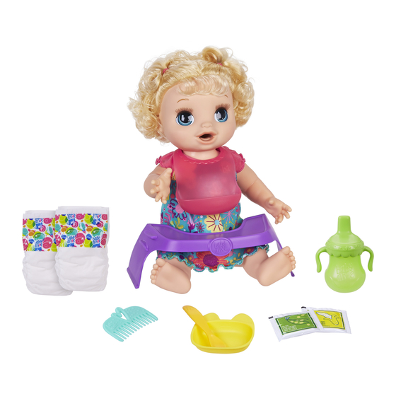 Hasbro Baby Alive Manual
