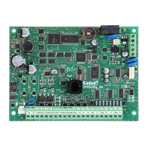 Satel INTEGRA Series Flashing Manual
