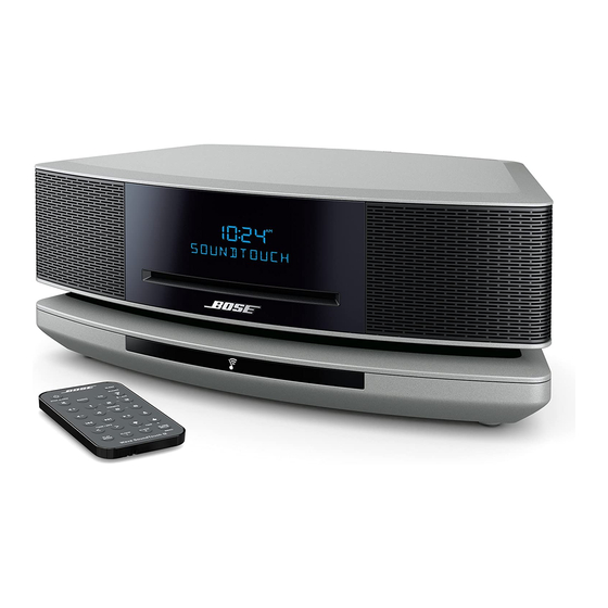 Bose WAVE SOUNDTOUCH IV Series Owner's Manual