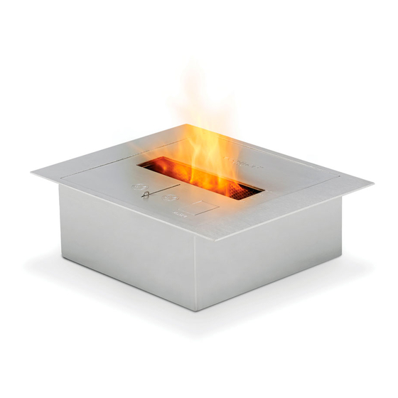 EcoSmart Fire BK Series Instructions Manual
