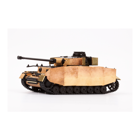 Eduard Schürzen Pz.IV Ausf.J Zimmerit Manual