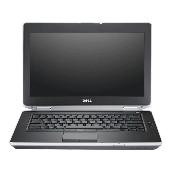 Dell Latitude E6420 Setup And Features Information