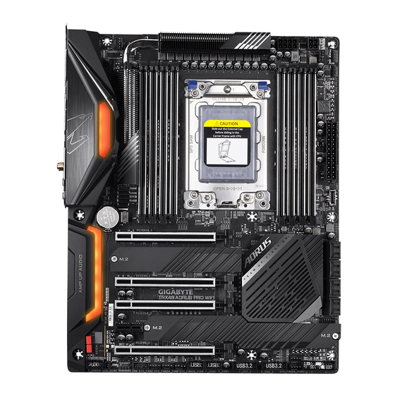 GIGABYTE TRX40 AORUS PRO WIFI USER MANUAL Pdf Download | ManualsLib