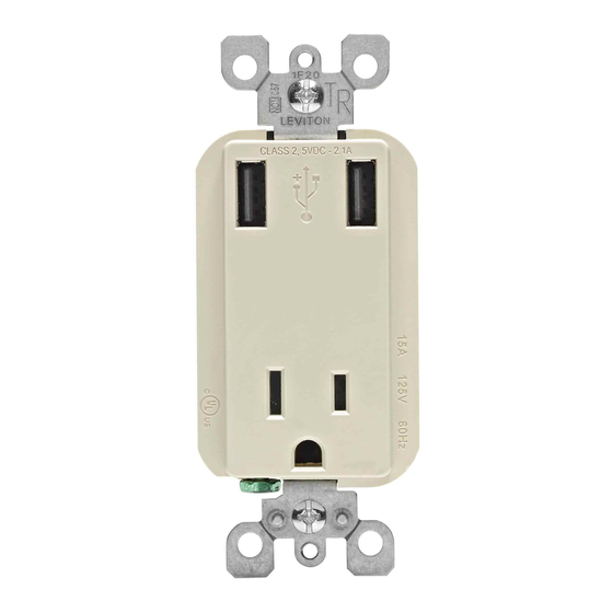 Leviton T5830-T Quick Start Manual