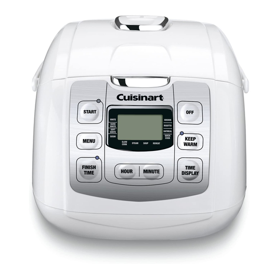 Cuisinart FRC-800 Instruction/Recipe Booklet