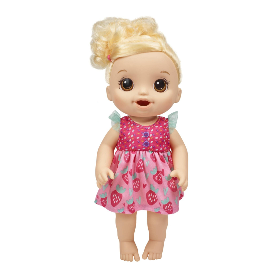 Hasbro baby alive Manual
