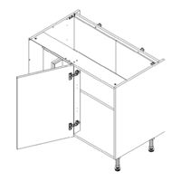 Wren Vogue BASE UNIT1000 Corner Base Fittings Manual