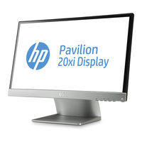 HP Pavilion IPS 27bw User Manual