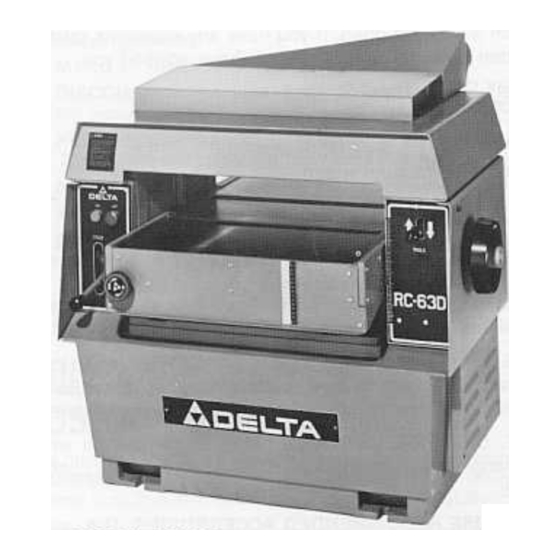 Delta RC-63D Instruction Manual