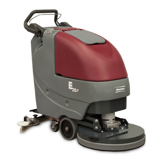 Minuteman E20 SPORT Floor Scrubber Manuals